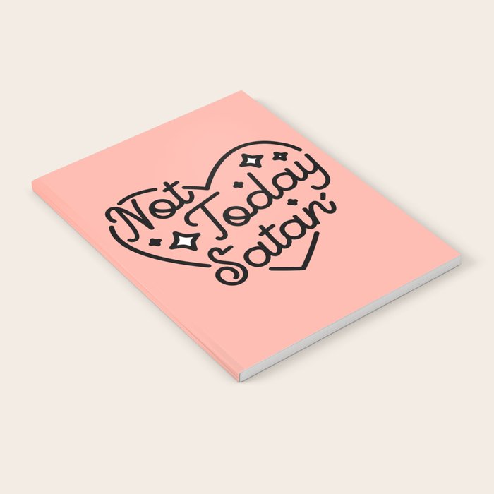 not today satan I Notebook Gallery Image 2