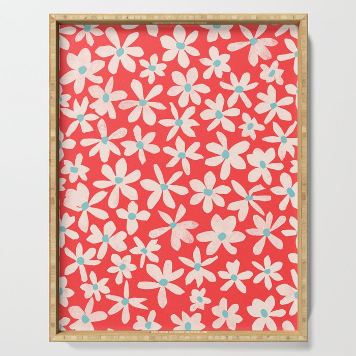 wildflowers 5 Serving Tray Gallery Image 1