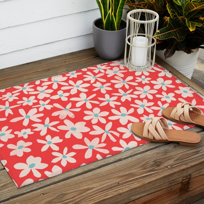wildflowers 5 Outdoor Rug Gallery Image 2