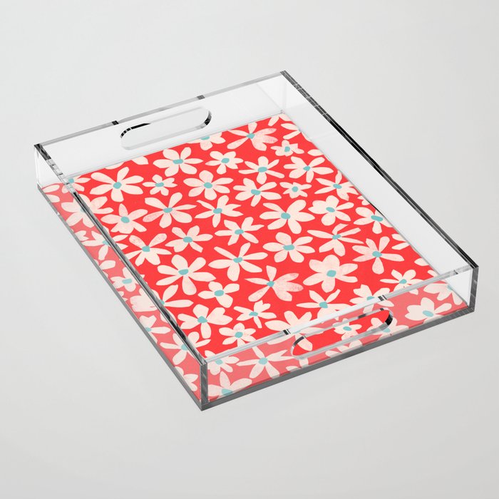 wildflowers 5 Acrylic Tray Gallery Image 1
