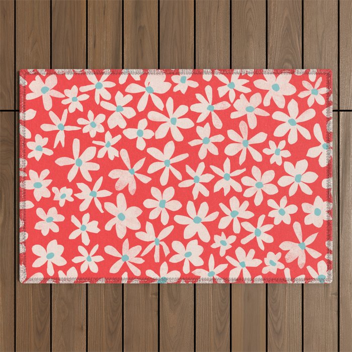 wildflowers 5 Outdoor Rug Gallery Image 1