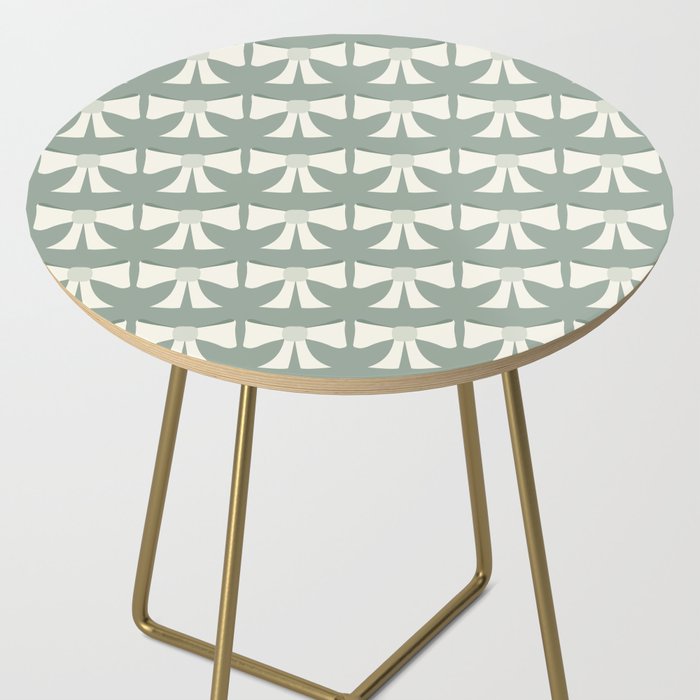 Vintage Bows XIV Green Sage Side Table Gallery Image 2