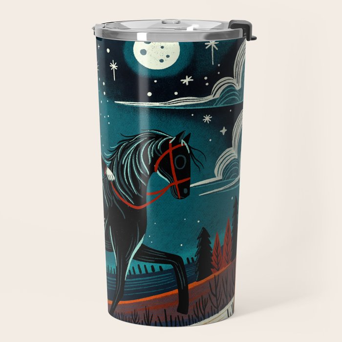 headless horsecat Travel Mug Gallery Image 2