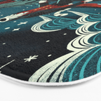 headless horsecat Bath Mat Gallery Image 3
