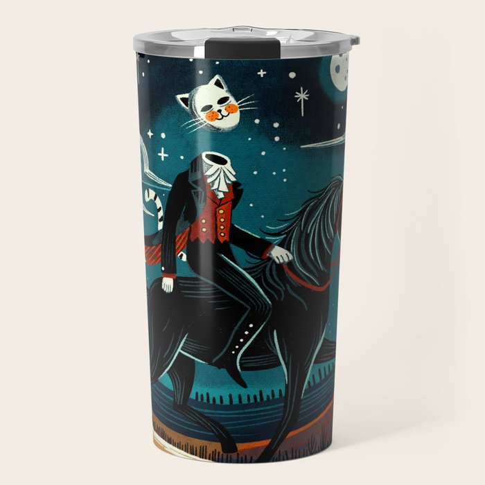 headless horsecat Travel Mug Gallery Image 1