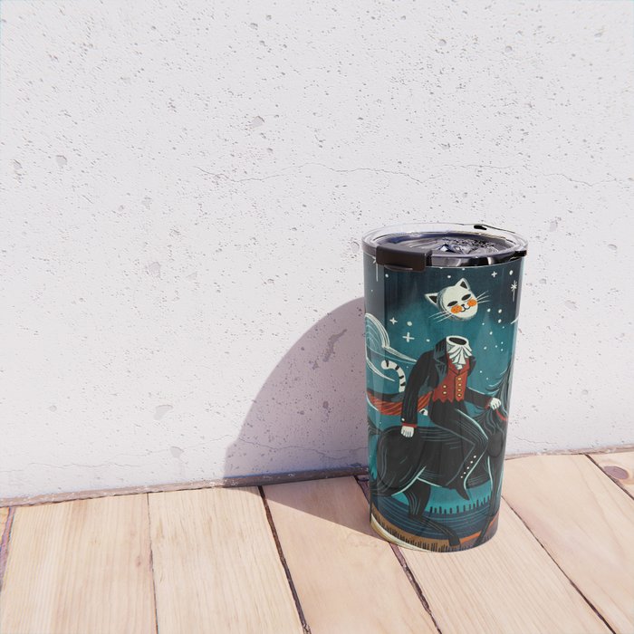 headless horsecat Travel Mug Gallery Image 4