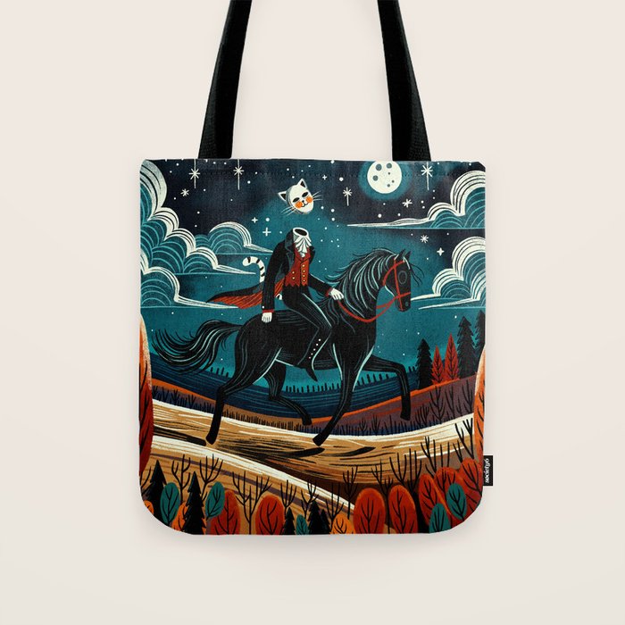 headless horsecat Tote Bag Gallery Image 1