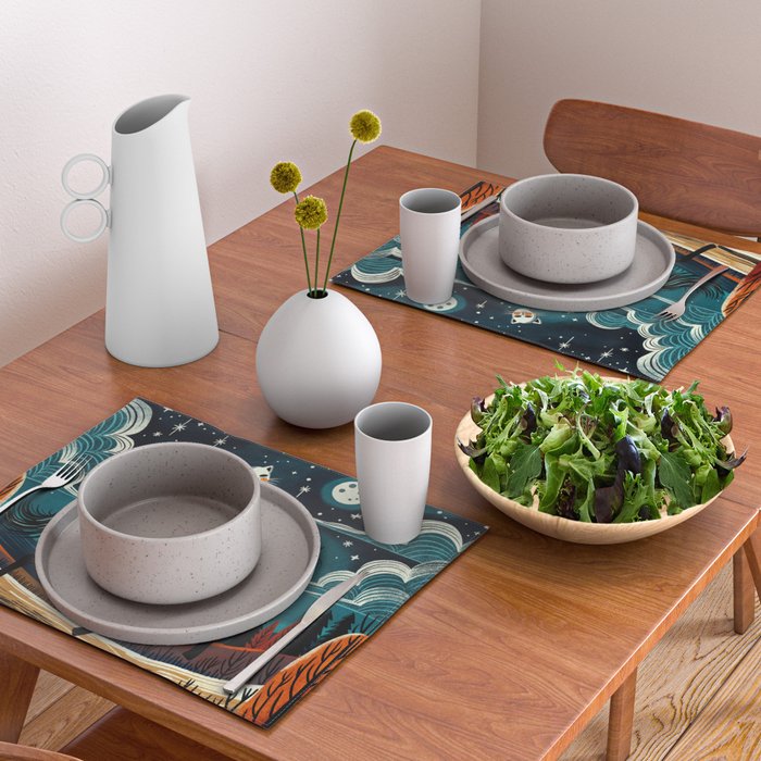 headless horsecat Placemat Gallery Image 2