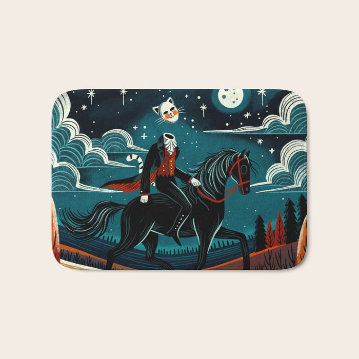 headless horsecat Bath Mat Gallery Image 1