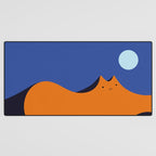 Cat Landscape 179: Lunar Mirage Desk Mat Gallery Image 3