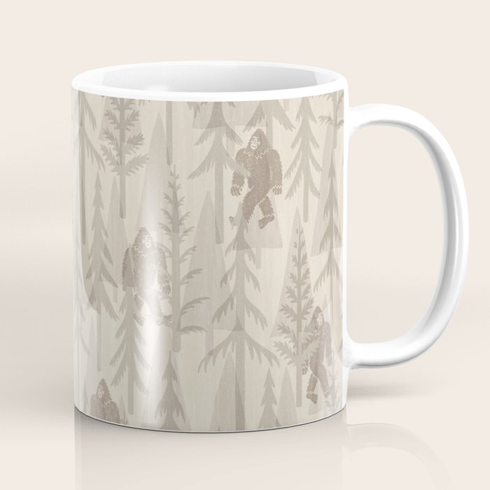 Subtle Sasquatch - Neutral Coffee Mug Gallery Image 1