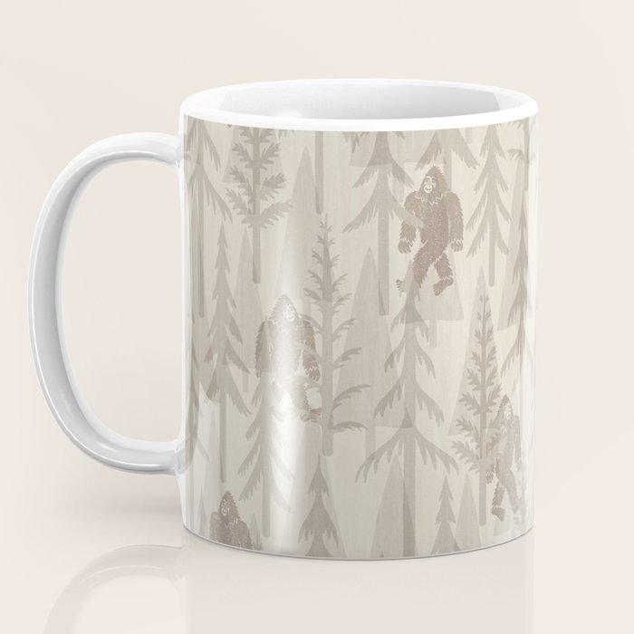 Subtle Sasquatch - Neutral Coffee Mug Gallery Image 3