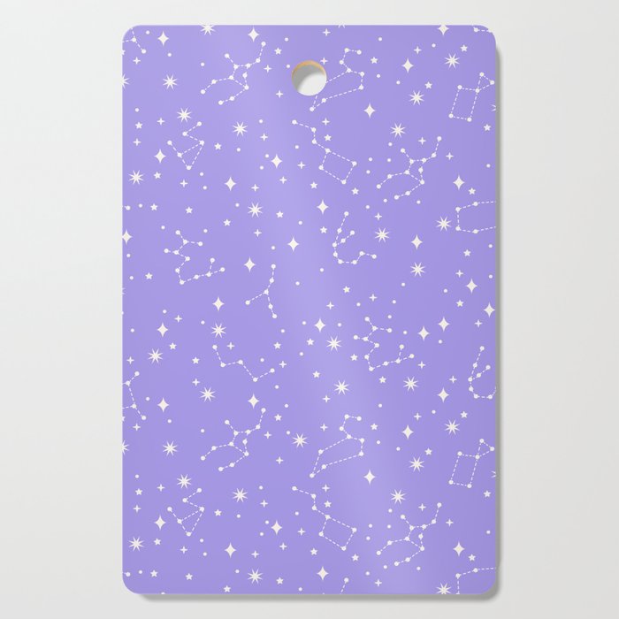 Purple Constellations Cutting Board Gallery Image 1