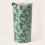 William Morris Leicester Dark Green Multi Travel Mug Gallery Image 3
