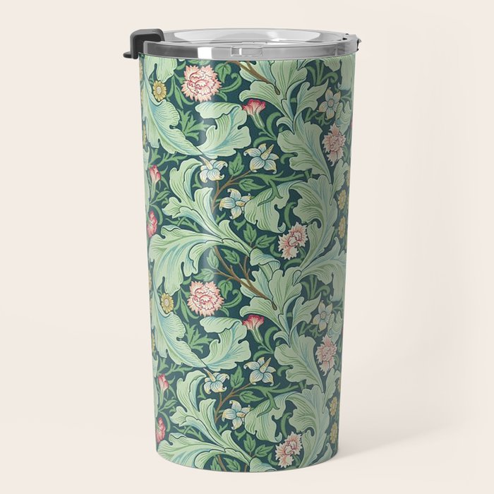 William Morris Leicester Dark Green Multi Travel Mug Gallery Image 3