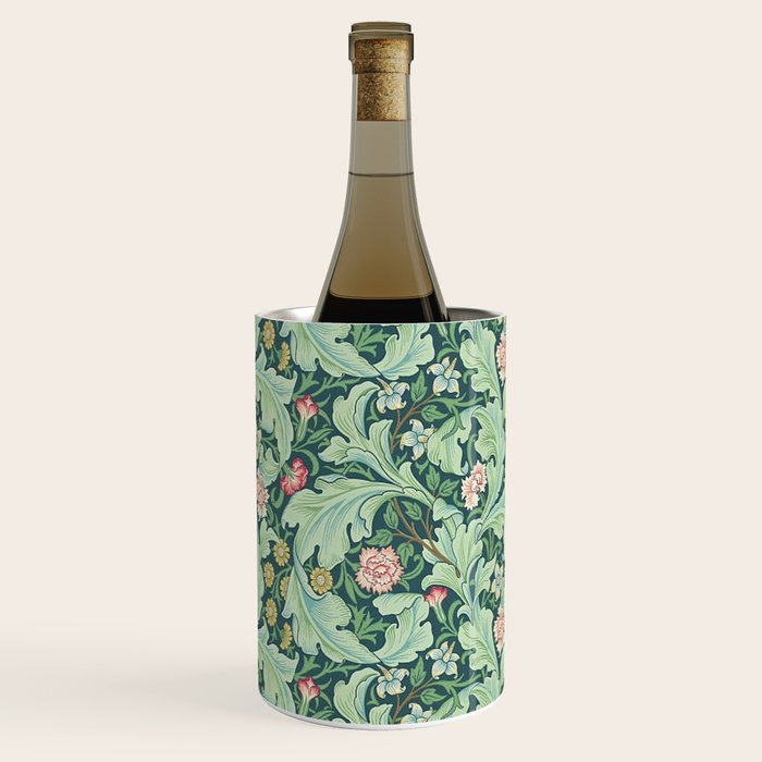 William Morris Leicester Dark Green Multi Wine Chiller Gallery Image 2