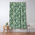 William Morris Leicester Dark Green Multi Window Curtain Gallery Image 5