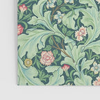 William Morris Leicester Dark Green Multi Poster Gallery Image 3
