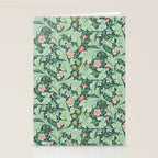 William Morris Leicester Dark Green Multi Stationery Card Gallery Image 2