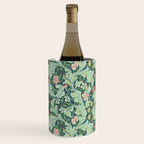 William Morris Leicester Dark Green Multi Wine Chiller Gallery Image 3