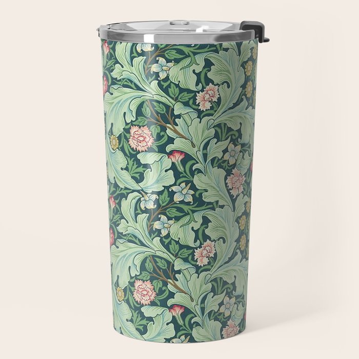 William Morris Leicester Dark Green Multi Travel Mug Gallery Image 2