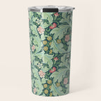 William Morris Leicester Dark Green Multi Travel Mug Gallery Image 1