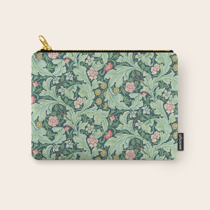 William Morris Leicester Dark Green Multi Carry All Pouch Gallery Image 1
