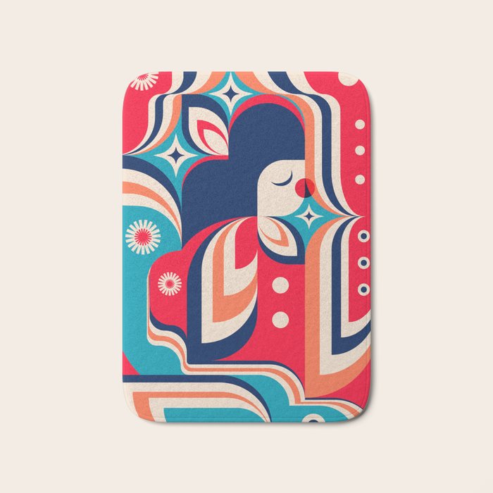 Sleep Walking Girl Bath Mat Gallery Image 1