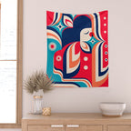 Sleep Walking Girl Wall Tapestry Gallery Image 2