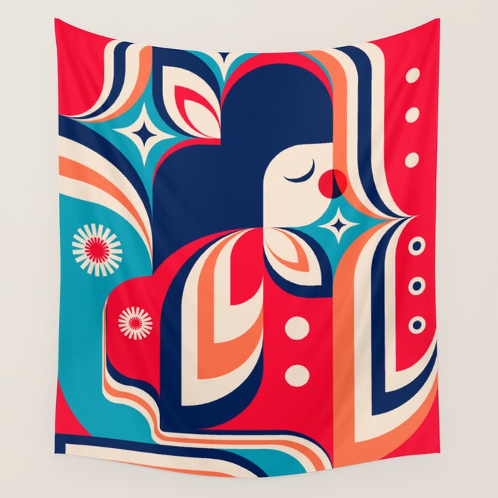 Sleep Walking Girl Wall Tapestry Gallery Image 4