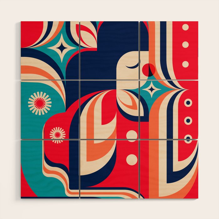 Sleep Walking Girl Wood Wall Art Gallery Image 1