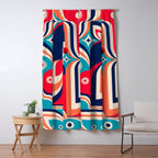 Sleep Walking Girl Window Curtain Gallery Image 5