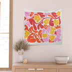 Retro Garden Wall Tapestry Gallery Image 2