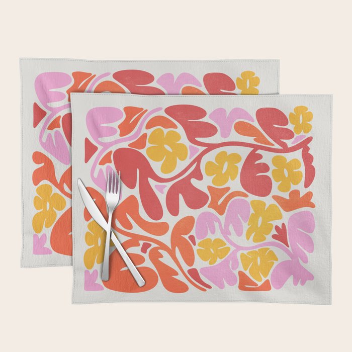 Retro Garden Placemat Gallery Image 1