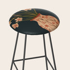 Blush Blooms in Painted Vase Stool Gallery Image 2