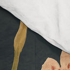 Blush Blooms in Painted Vase Comforter Gallery Image 4