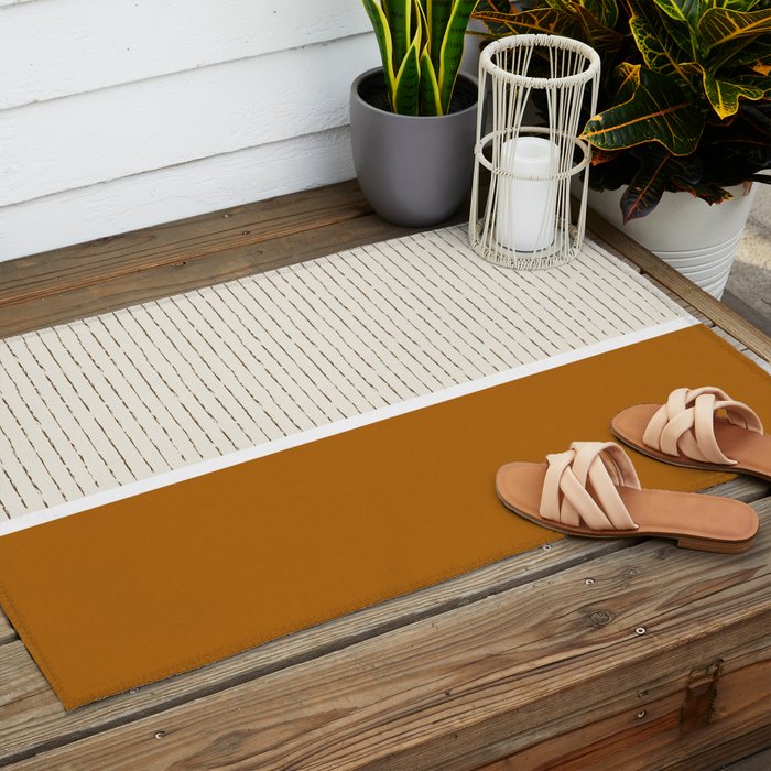 Toffee Outdoor Rug Gallery Image 2