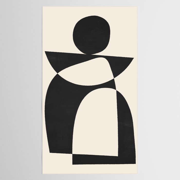 Minimal Abstract Art 39b Tablecloth Gallery Image 2