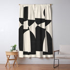 Minimal Abstract Art 39b Window Curtain Gallery Image 5