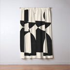 Minimal Abstract Art 39b Window Curtain Gallery Image 3