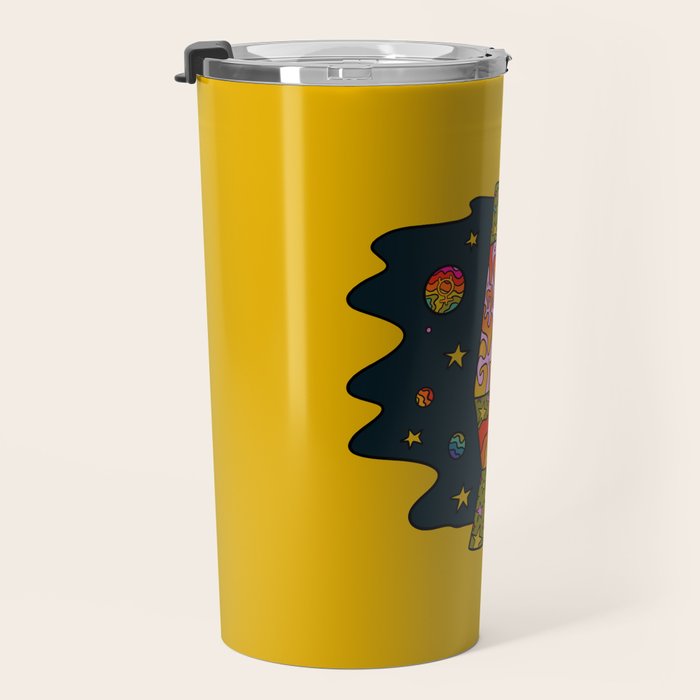 Gemini Lava Lamp Travel Mug Gallery Image 3
