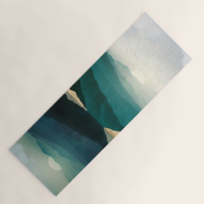Waters Edge Reflection Yoga Mat Gallery Image 1