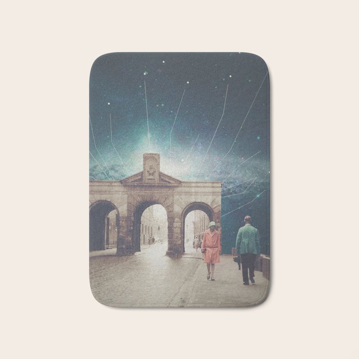 We met as Time Travellers Bath Mat Gallery Image 1