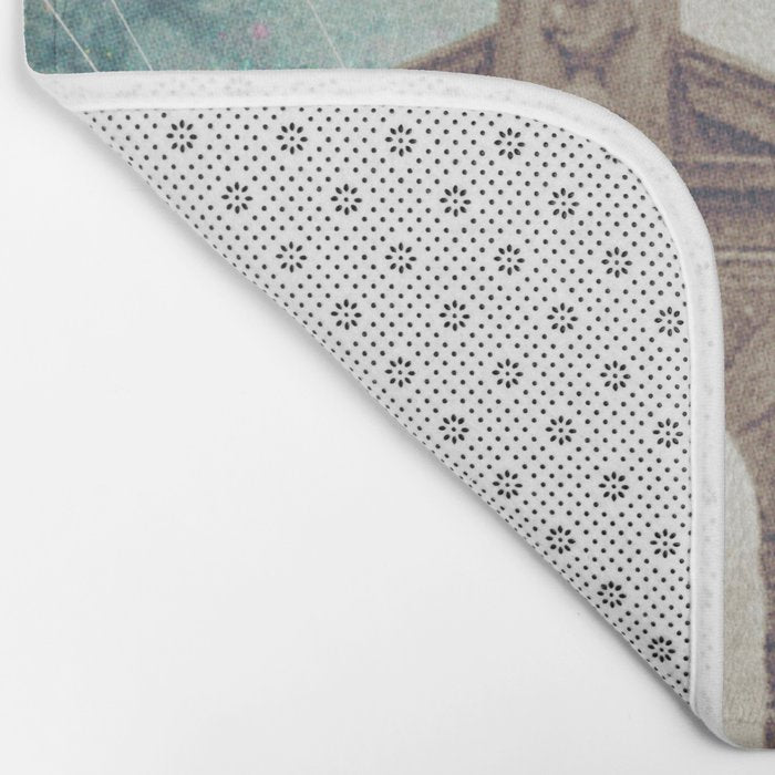 We met as Time Travellers Bath Mat Gallery Image 2