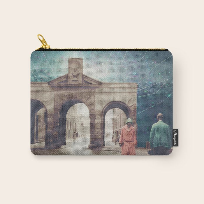 We met as Time Travellers Carry All Pouch Gallery Image 1