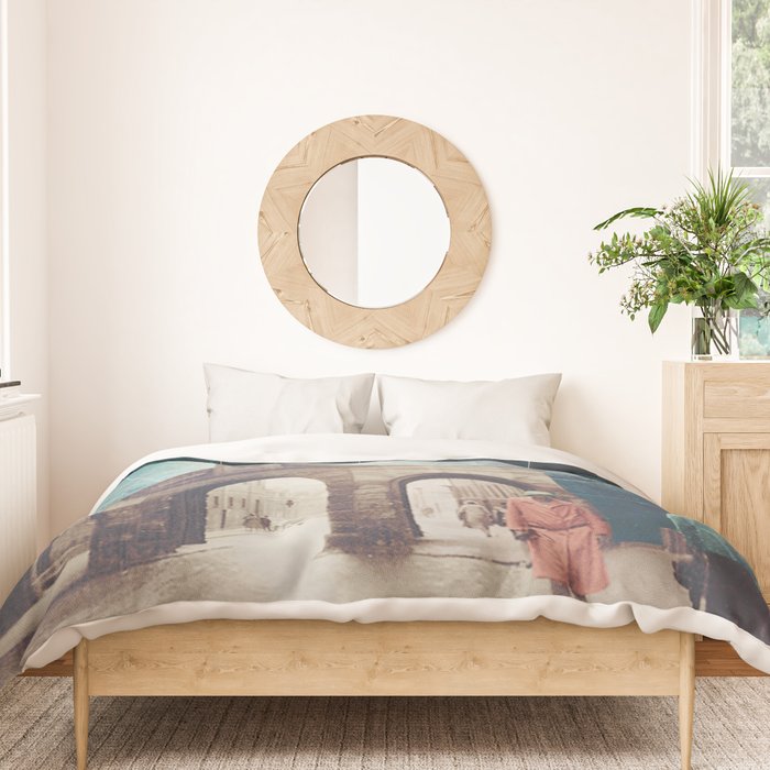 We met as Time Travellers Duvet Cover Gallery Image 3