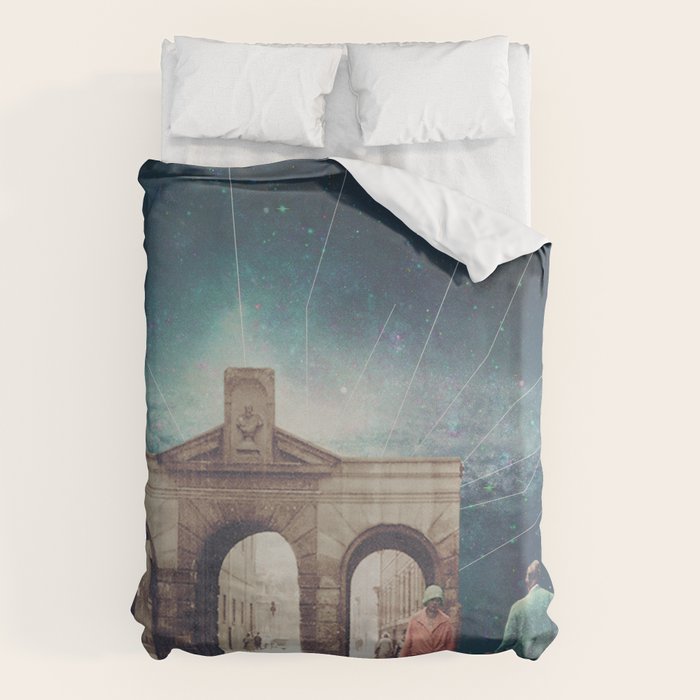 We met as Time Travellers Duvet Cover Gallery Image 6