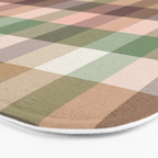Timberland Gingham Plaid Cozy Heirloom Multi Bath Mat Gallery Image 3