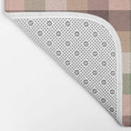 Timberland Gingham Plaid Cozy Heirloom Multi Bath Mat Gallery Image 2