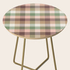 Timberland Gingham Plaid Cozy Heirloom Multi Side Table Gallery Image 2